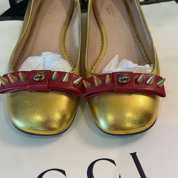Gucci flats studded size 8/12 - Picture 3 of 8